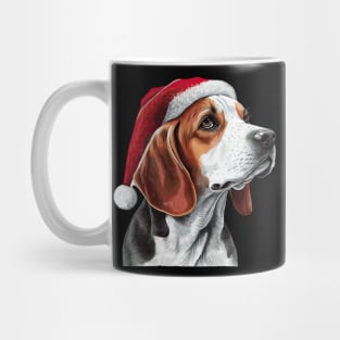 Christmas Beagle Mug